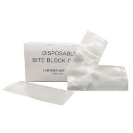 Disposable Bite Block Covers, 300/Box, Clear 1/2" x 1-1/2"
