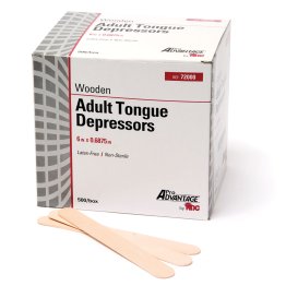 ProAdvantage Tongue Depressors, Non-sterile, Adult, 6 x 11/16"