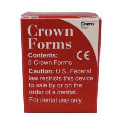 Celluloid Crown Forms, Right Central, E4, Small