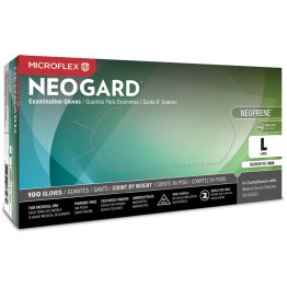 NEOGARD Chloroprene Powder-free Gloves, X-Small
