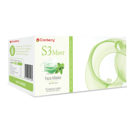 S3 Mint Earloop Masks - Level 3, Masks, Green