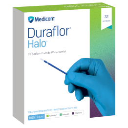 Duraflor Halo 5% Sodium Fluoride White Varnish, Unit Dose Delivery, Spearmint