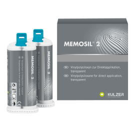 Memosil 2 Bite Registration, Refill Kit, Transparent
