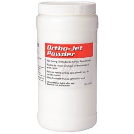 Ortho-Jet Self-Curing Resin, Powder, Clear, Small