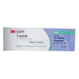 Vanish 5% Sodium Fluoride White Varnish with Tri-Calcium Phosphate, 50 Pack, Mint