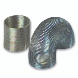 Metal Coil Springs, Gold and Silver, Assorted