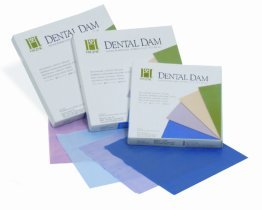Hygenic Fiesta Dental Dam Material, 5" x 5", Medium