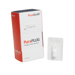 PuraPLUG Resorbable Collagen Plug, 10mm x 20mm