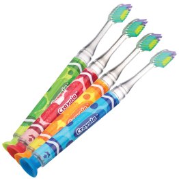GUM Crayola Timer Light Toothbrush, Ages 5-10
