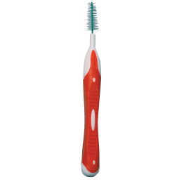 Advance Interdental Brushes, Coated Wire, Moderate Cylinder, Red