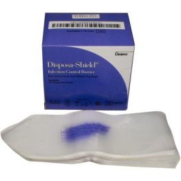 Disposa-Shield Air/Water Syringe Cover, 500/Box, Disposable Sleeves (6-5/8" x 2-1/4")