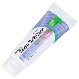 Clinpro Tooth Creme Anti-Cavity Toothpase, 4oz Tube, .21% Sodium Fluoride, Vanilla Mint