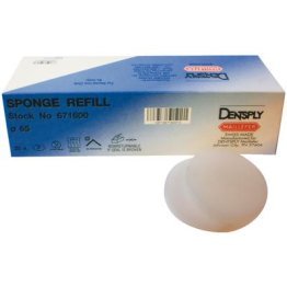Endo Clean Stand, Sponge Refill, Black oval stand, 25/pkg