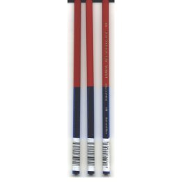 Prismacolor Verithin Red/Blue Chart Pencils, Upper Right Lateral, Charting Pencils