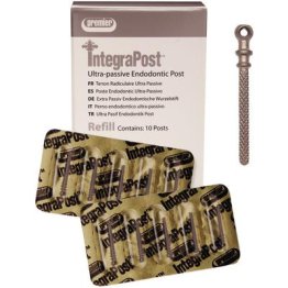 IntegraPost IntegraDrills Titanium Drills, Refills, Size 4, 10/Pkg