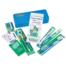 GUM Post Implant Care Pack, 12 Kits/Case, 13 Piece Kit
