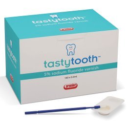 Tastytooth Fluoride Varnish, 100/Box, Caramel