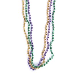 Mardi Gras Beads, 12/Pkg, Beads